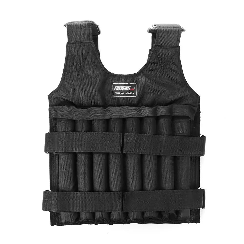 50KG Loading Weight Vest for Boxing Weight Training 15Kg 20Kg Durable Adjustable Weight Training Exercise Waistcoat