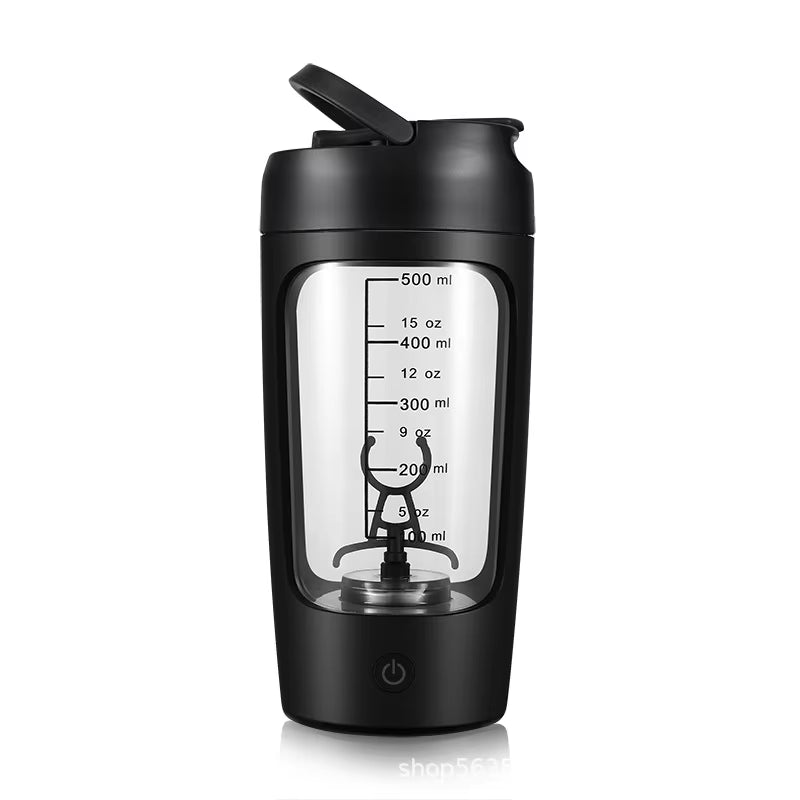 22Oz Electric Shaker Bottles for Protein Usb-Rechargeable Protein Shakes Powerful Blender Bottles for Protein Coffee Milk